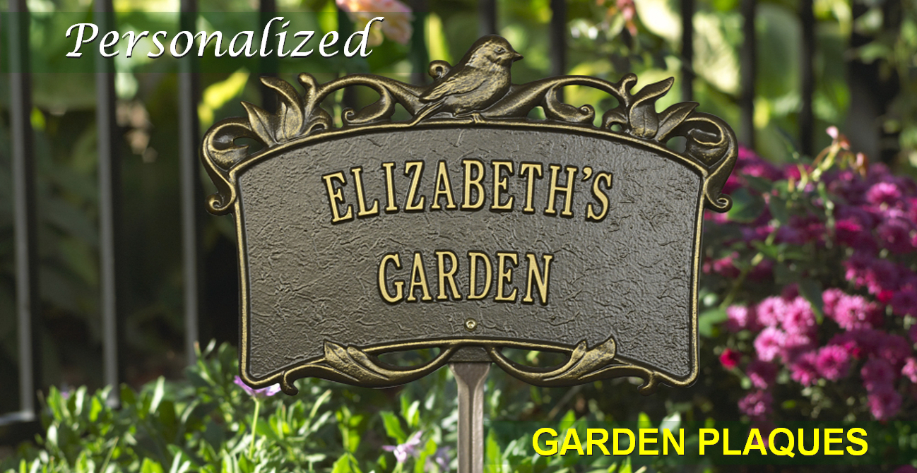 Personalized Garden Plaques