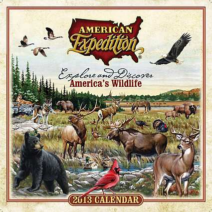 2013 American Expedition Wildlife Calendar