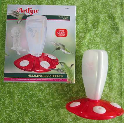 Half Round Window Mount Feeder 12 oz Tri-Pak