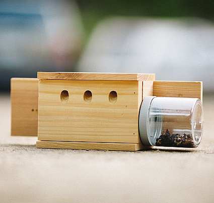 Carpenter Bee Trap Back Mount