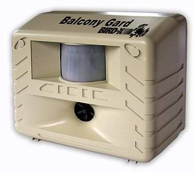 Bird-X Balcony Guard Ultrasonic Bird Repeller
