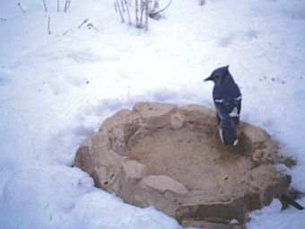 Rocky Mountain Spring Heated Bird Bath