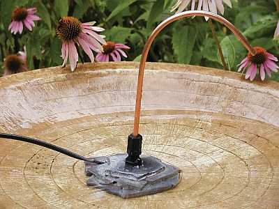 Avian Bird Bath Dripper Mister Combo