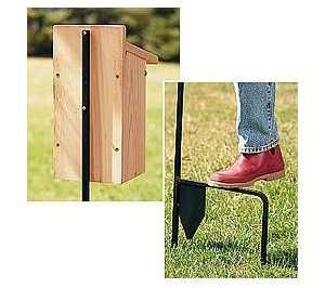 Bluebird Basics Step-In Bird House Pole
