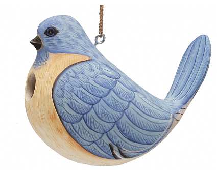 For The Birds Fat Bluebird Bird House