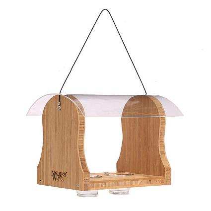 Bamboo Oriole/Bluebird Feeder
