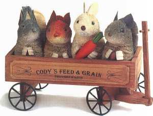 Brushkin Natural Bristle Brush Animals & Ornaments