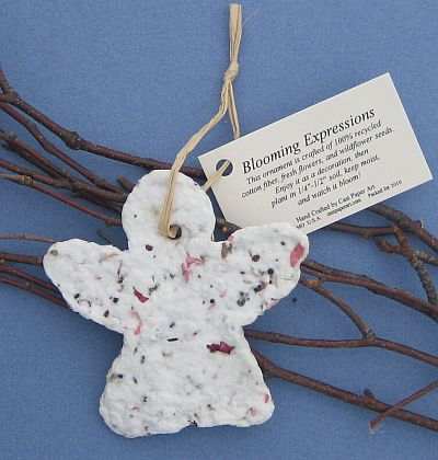 Blooming Expressions Ornament Angel Set of 6
