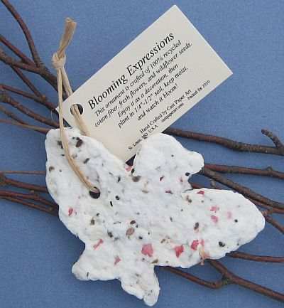 Blooming Expressions Ornament Flying Bird Set of 6