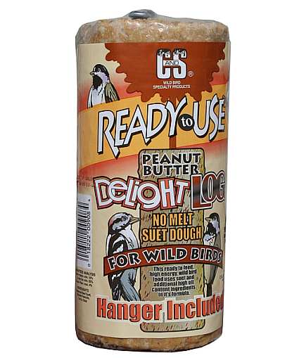 C&S 2# Ready To Use Peanut Butter Delight Log 8/PK