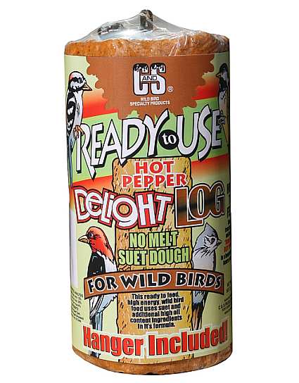 C&S 2# Ready To Use Hot Pepper Delight Log 8/PK