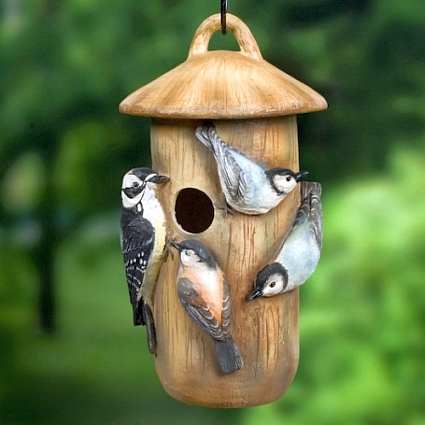 Feathered Friends Bird House