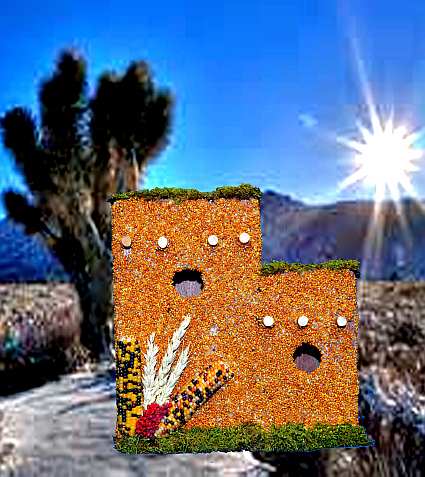 Adobe Edible Birdhouse