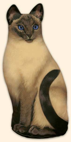 Siamese Cat Doorstop