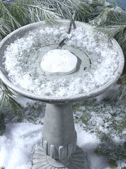 Heated Rock Decorative Birdbath De-icer, Bird Bath Heater, Quality