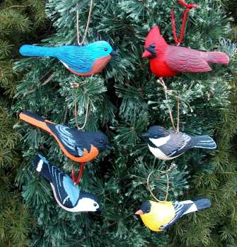Fisher Wildlife Wooden Songbird Collection