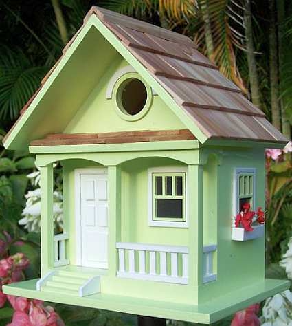 Birds Of A Feather Key Lime Cottage Birdhouse