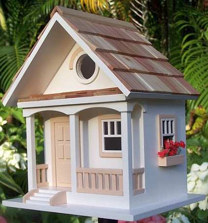 Birds Of A Feather Peaches N Cream Birdhouse