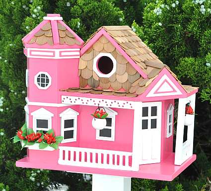 Sea Cliff Cottage Birdhouse Honeysuckle
