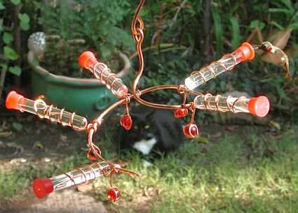 Galaxy Five Station Hummingbird Feeder