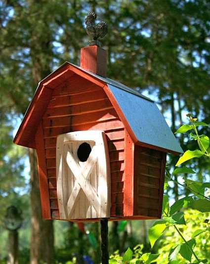 Rock City Bird House Redwood