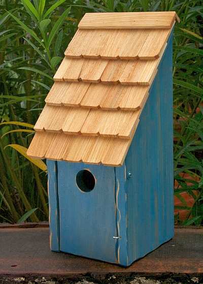 Bluebird Bunkhouse Bird House Blue