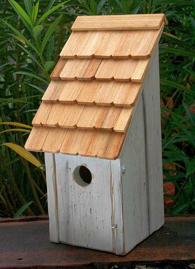 Bluebird Bunkhouse Bird House White