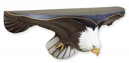 Bald Eagle Shelf Large 19"