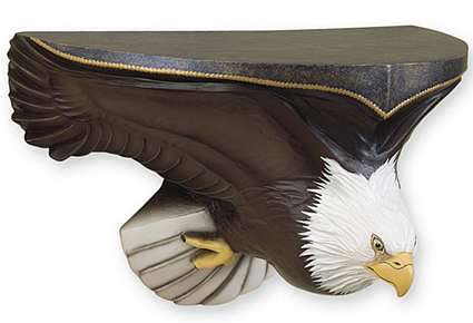 Bald Eagle Shelf Medium 10.5"