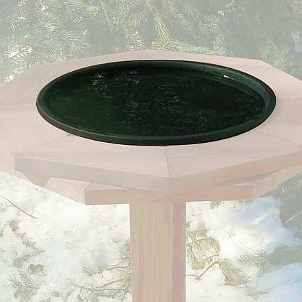 Garden Bird Bath Heated 14" Replacement Pan