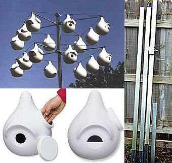 Bird Adobes Martin SuperGourd System w/16 Gourds