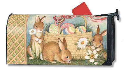 Basket Bunnies MailWrap