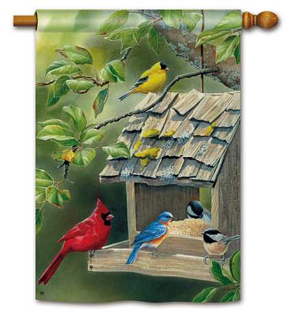 Breeze Art Backyard Feeder Accent Flag