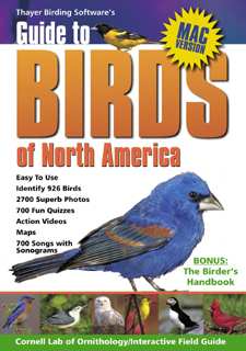 Guide to Birds of North America CD-ROM V3.9 Mac