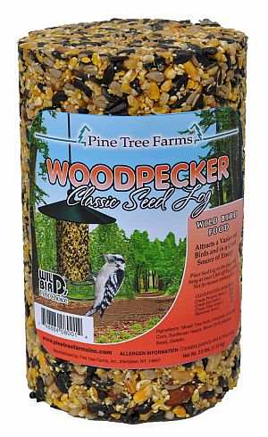 Nutsie Woodpecker Seed Log 40 oz 12/Pack