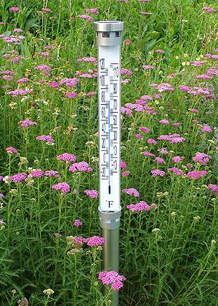 Sol-Mate Solar Jumbo Garden Thermometer