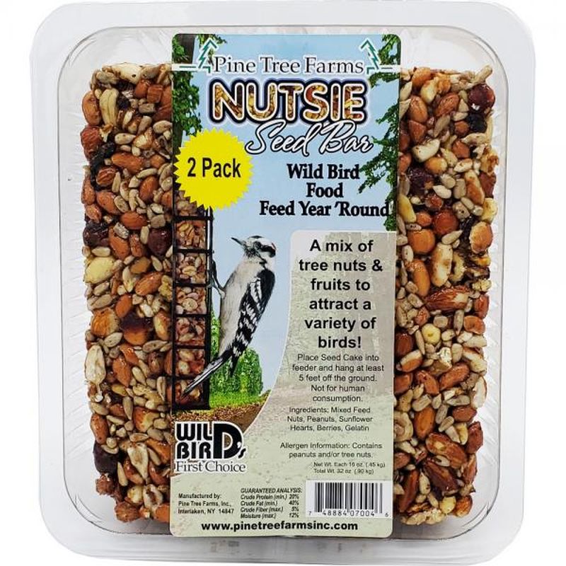 Nutsie Seed Bar Cake 16 oz 4/Pack
