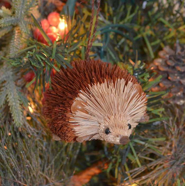 Brushart Bristle Brush Ornament Hedgehog