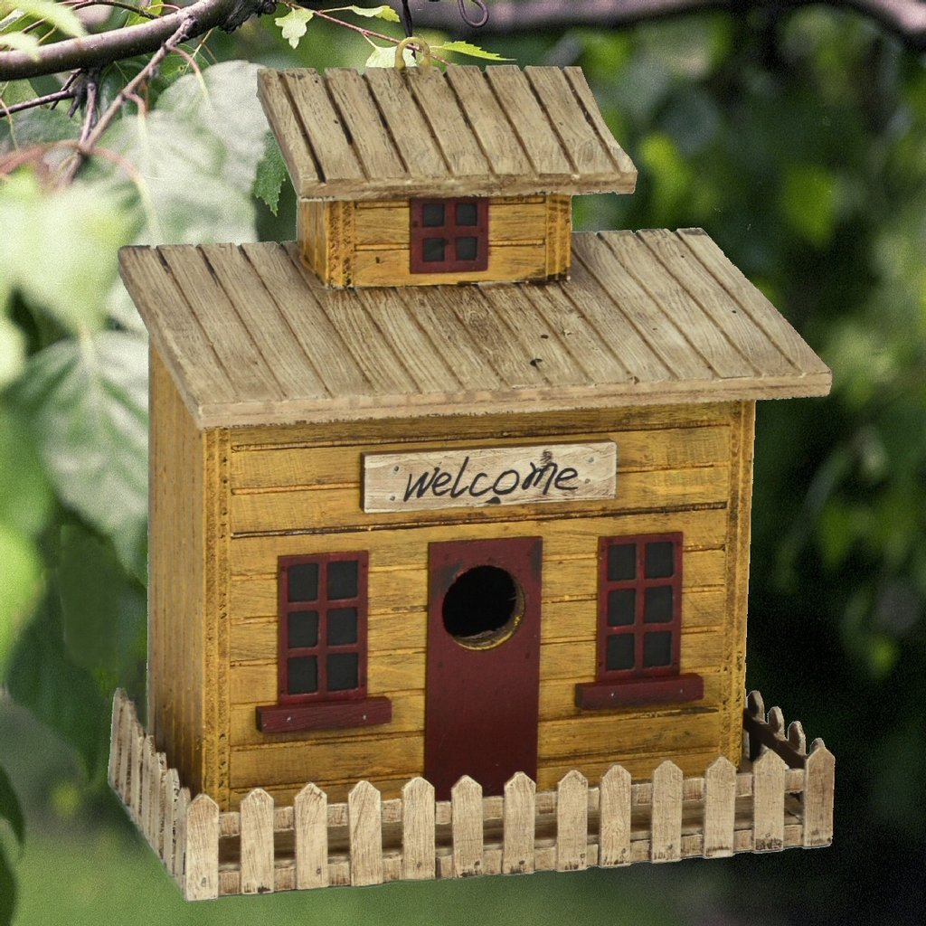 Rustic Beach Cottage Birdhouse