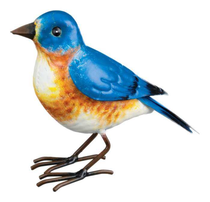 Songbird 3-D Decor Sculpture Bluebird