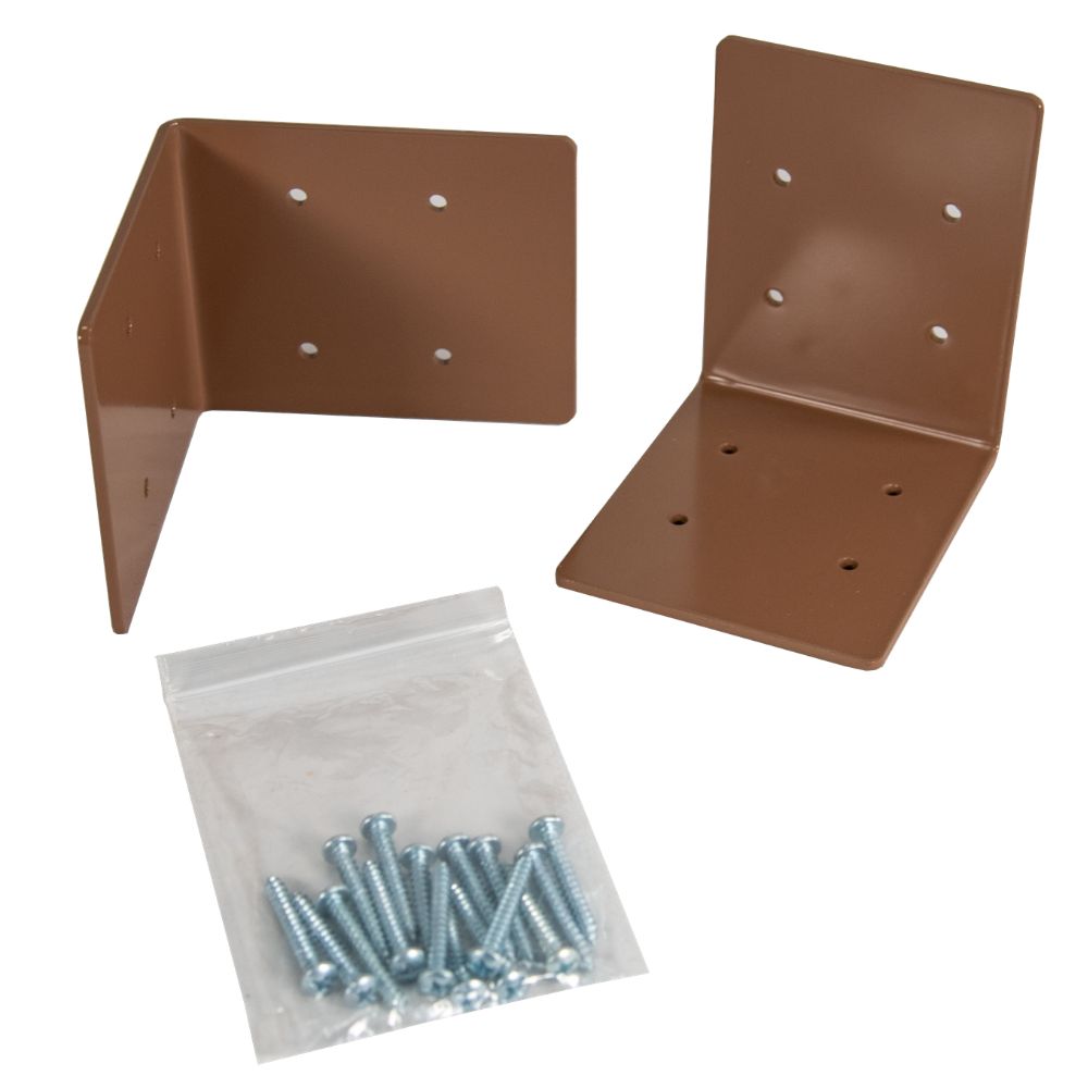 4X8 Extra Large Post Mounting Bracket With Screws