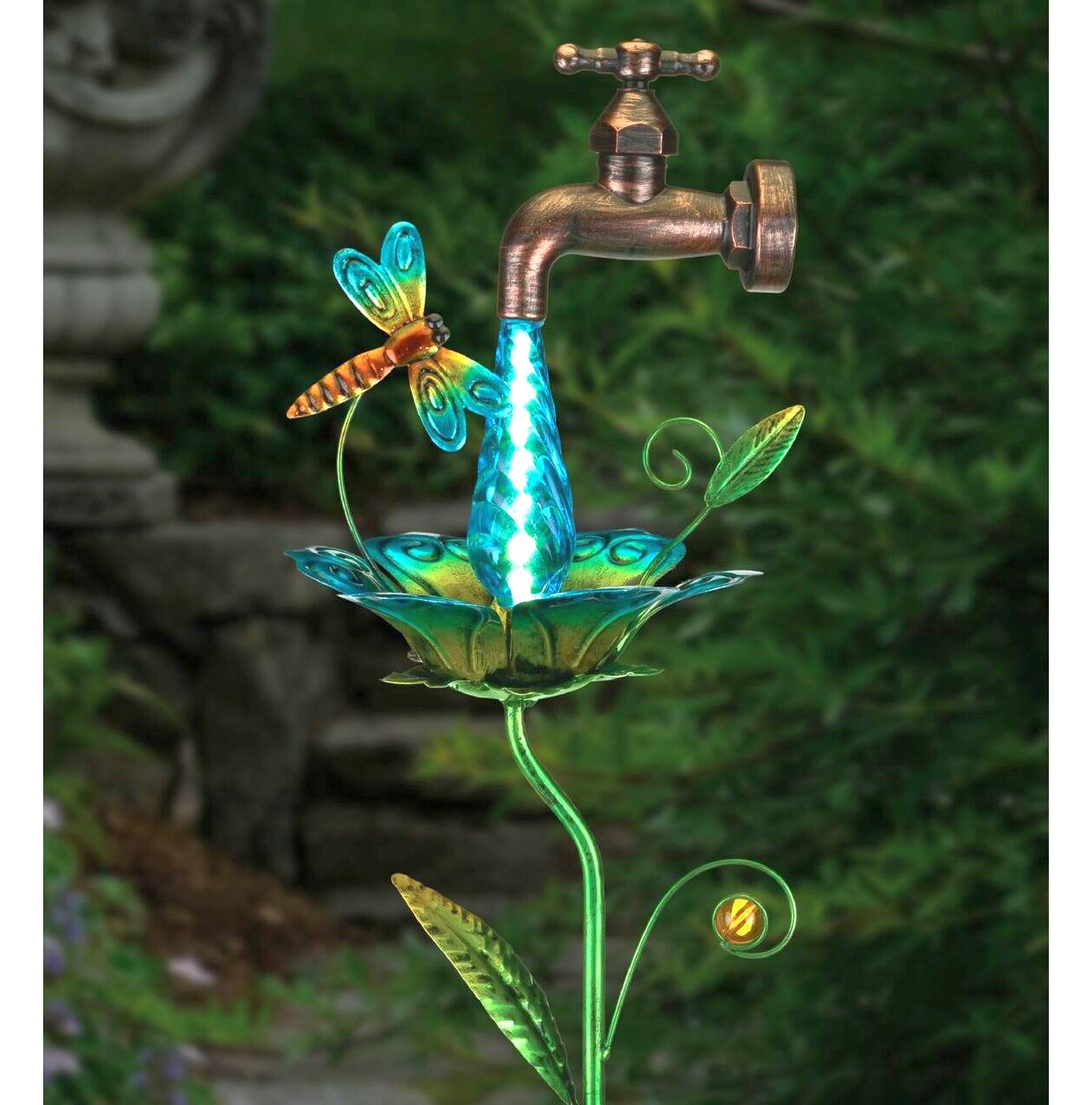 Waterdrop Solar Stake Dragonfly