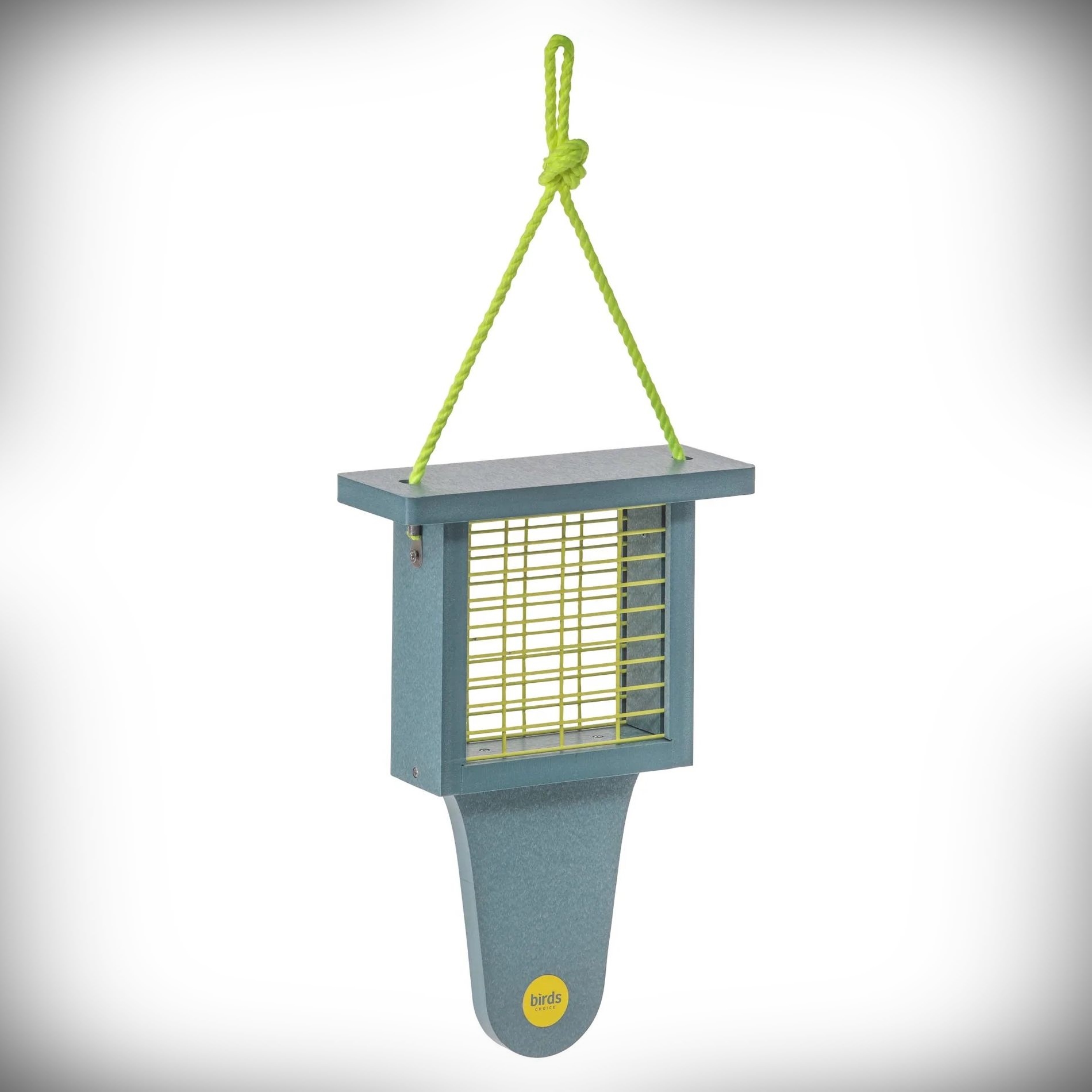 Color Pop Recycled Tail-Prop Suet Feeder Lake Blue