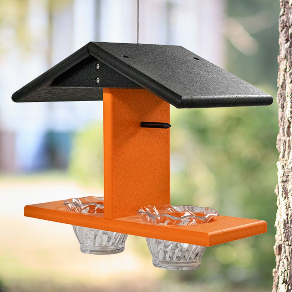 Amish Recycled Poly Double Oriole Feeder