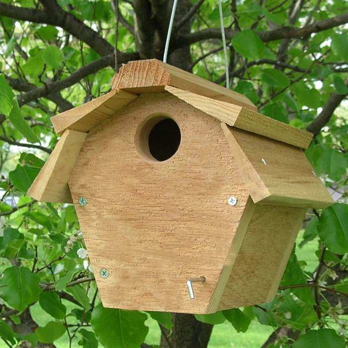 Carolina Wren Cedar Nest Box