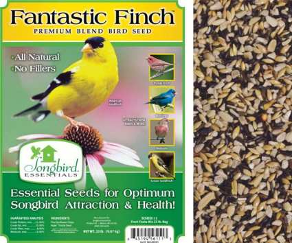 Songbird Fantastic Finch Bird Seed 20#