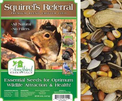 Songbird Squirrel's Referral Critter Food 5#