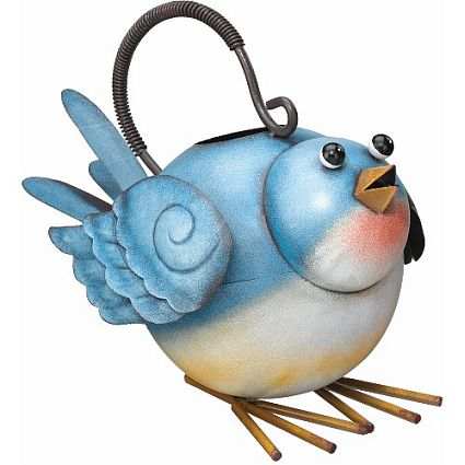 Blue Bird Watering Can