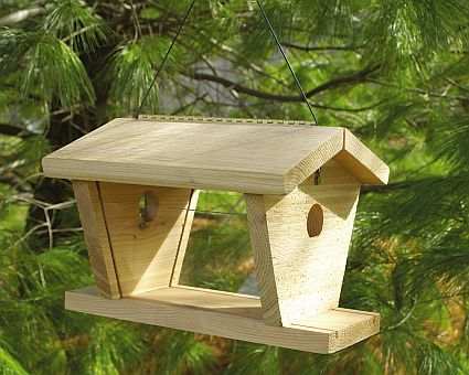 Songbird Cedar Bluebird Mealworm Feeder