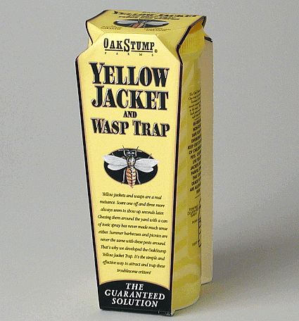 OakStump Farm Slim Yellow Jacket Trap Twin Pack